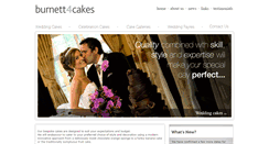 Desktop Screenshot of burnett4cakes.co.uk